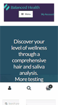 Mobile Screenshot of creatingbalancedhealth.com